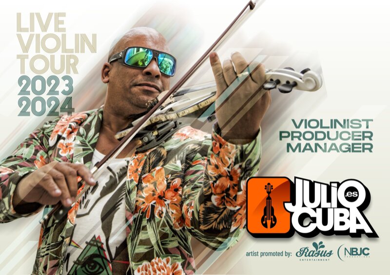 Julio Cuba Press Kit, biography, photos and booking details